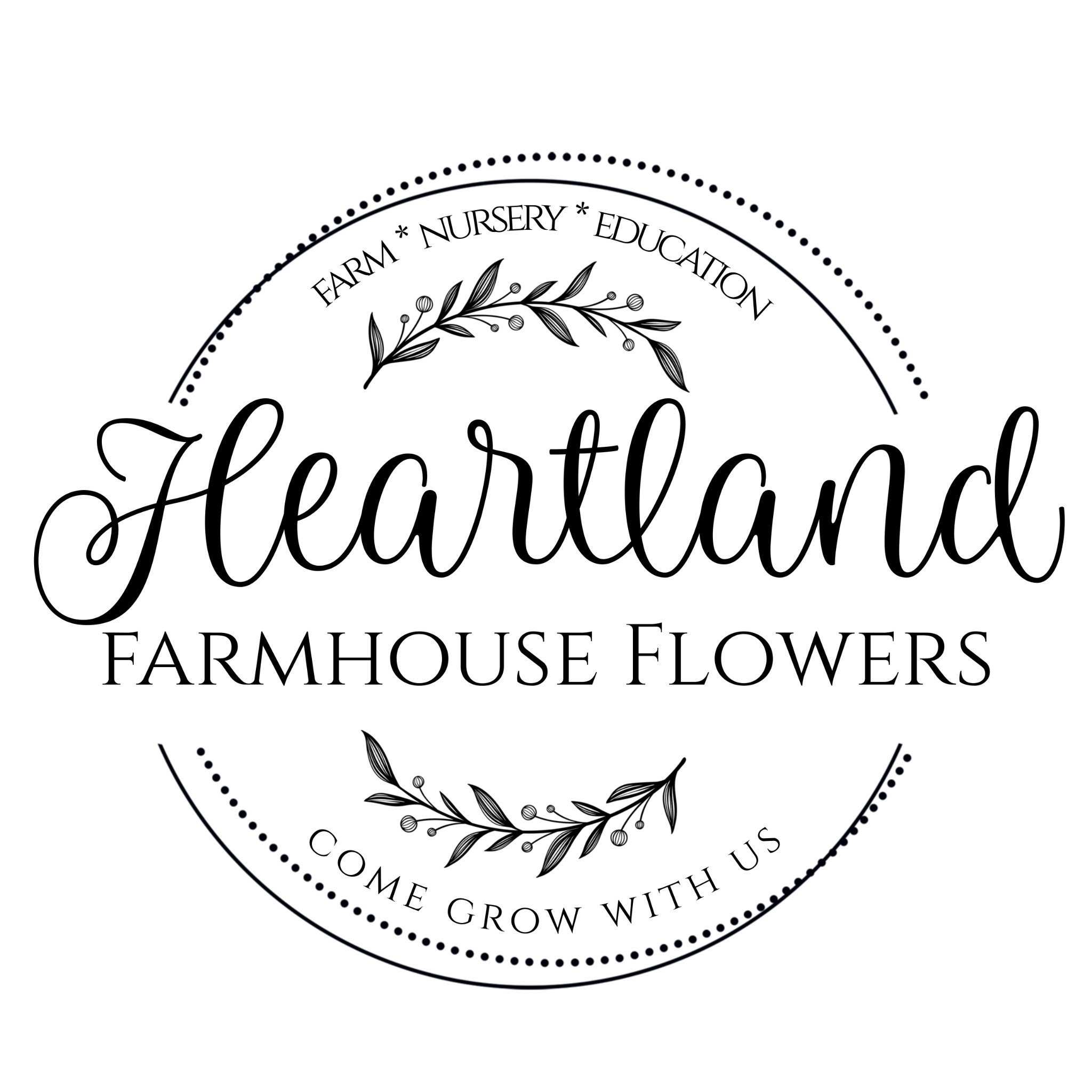 Heartland Farmhouse Flowers logo